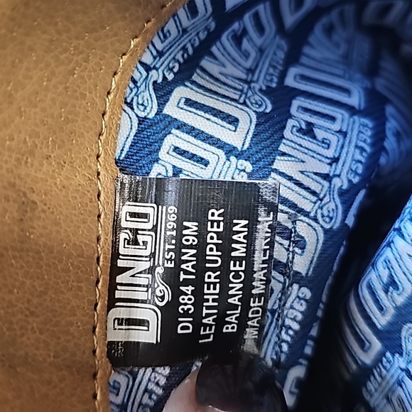 Dingo Women's Dancin Queen Tan Suede Pointed Toe Mid-Calf Boots Shoes Size 9 - Picture 7 of 9